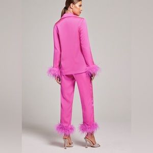 Nadine Merabi SM DARCIE hot pink pajamas